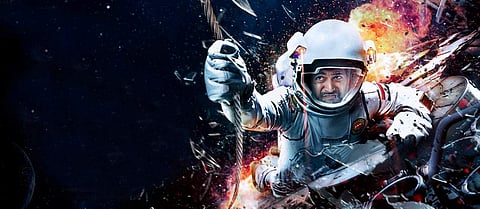 The first look poster of Jayam Ravi-starrer Tik Tik Tik