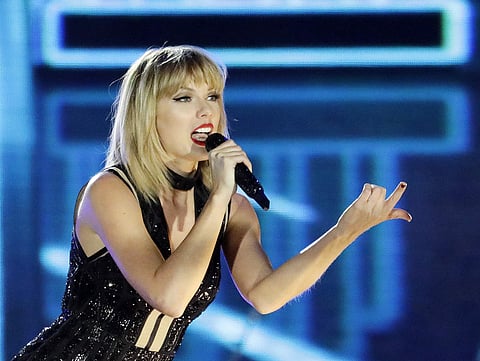 Pop singer Taylor Swift. (Photo | AP)