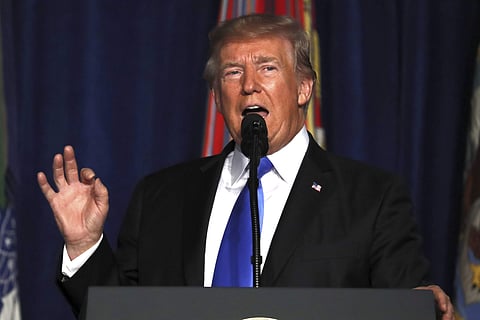 US president Donald Trump (AP Photo/Carolyn Kaster, File)