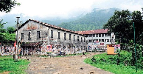 The closed tea factory at Bonacaud b p deepu