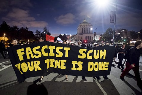 Protesters against racism march through Oakland, California (File | AP)