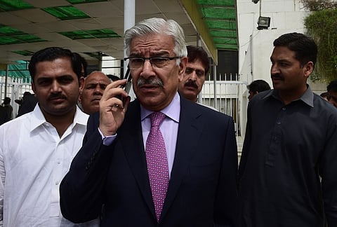 Pakistan’s Foreign Minister Khawaja Asif (File|AFP)