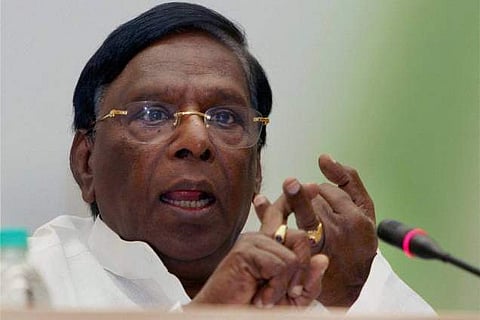 Puducherry Chief Minister V Narayanasamy | PTI