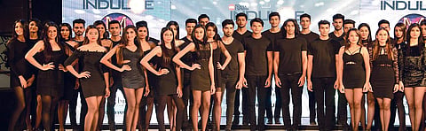 More than 40 models walked the ramp