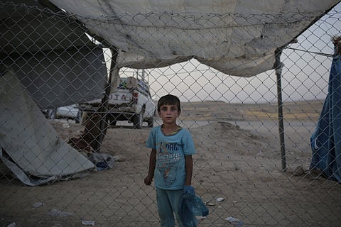 Kurdish security forces who control the camp aren't allowing Sunni Arabs to return to their homes, which are now under Kurdish control. (Photo | AP)