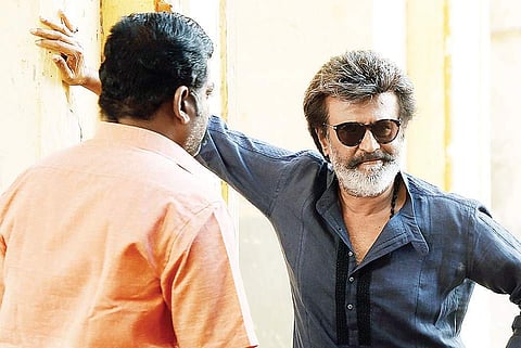 Set against the backdrop of Mumbai, the film features Rajinikanth in the role of a slum lord-turned-gangster.