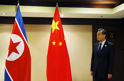 China said will never allow chaos and war on the peninsula. (File | AP)