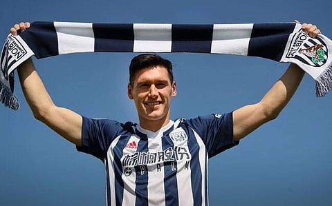 West Bromwich Albion midfielder Gareth Barry (Photo | West Brom Twitter)