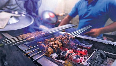 Gau Raksha Hindu Dal banned sale of non-veg food in Greater Noida dhabas during Navratri