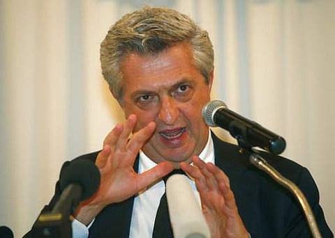 United Nations High Commissioner for Refugees, Filippo Grandi (Photo| AP)