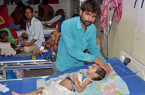 Accused Dr Kafeel Khan, who was earlier held in connection with the death of more than 70 children at the Baba Raghav Das Medical College's Hospital, was sent to police custody. (File | PTI)