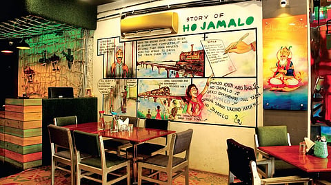 The wall paintings at Hojamalo|Dinesh Shukla