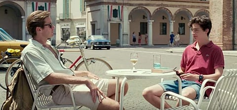 A still from 'Call Me by Your Name'