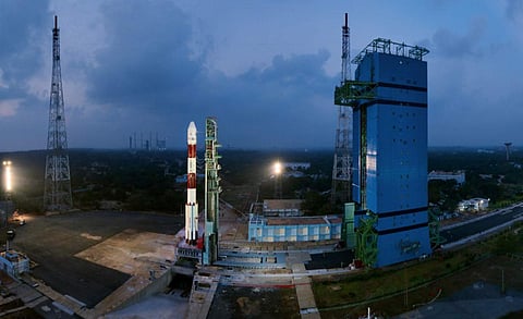 The flight is the first since the setback suffered by the PSLV in August last and is set to demonstrate that the workhorse rocket is back in the game for reliable satellite launches in the low earth and polar orbits. (Photo | ISRO.gov.in)
