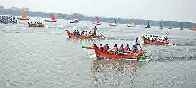 Boat race begins at Nagayalanka on Saturday | r v k rao