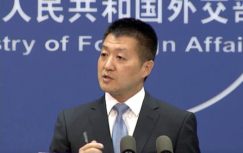 Lu Kang, spokesman of the Chinese Ministry of Foreign Affairs | AP