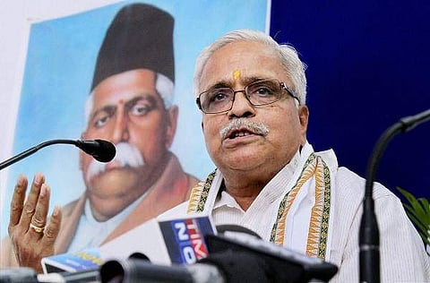 Senior RSS leader Suresh Bhaiyyaji Joshi (File | PTI)