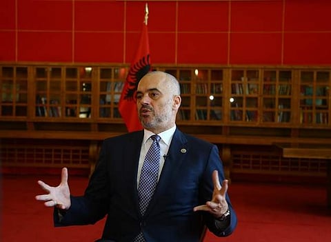 Albanian Prime Minister Edi Rama (Photo | AP)