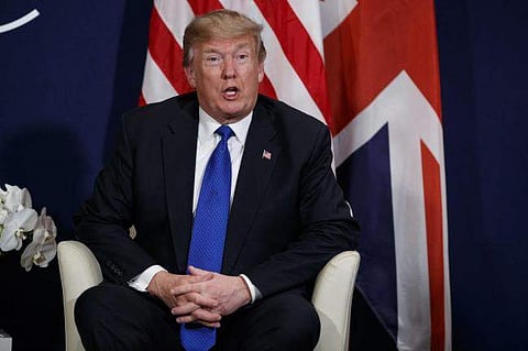 Donald Trump in Davos | AP
