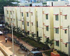 Flats being built sans bricks, pillars