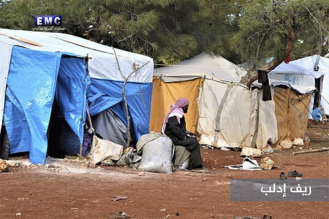 Image of a Syrian refugee camp used for representation purpose. (Photo | AP)