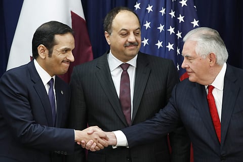 Amid Saudi rift, US praises Qatar ties but calls for Gulf unity