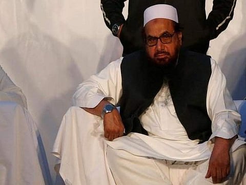 Hafiz Saeed. (Photo ANI Twitter)