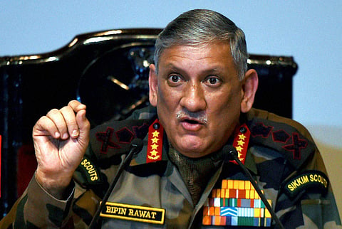 Army Chief General Bipin Rawat (File| PTI)