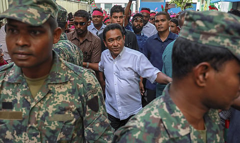 Maldivian ex-president Yameen Abdul Gayoom (File | AP)