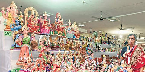 Golu dolls of the nine forms of Narasimha are trending this season Martin Louis