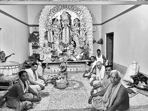 The grand old Durga Puja at Rajnagar | Express