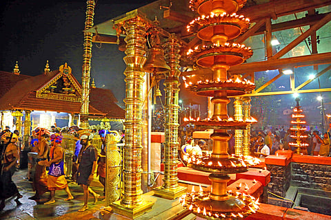 Sabarimala Lord Ayyappa temple. (File | EPS)