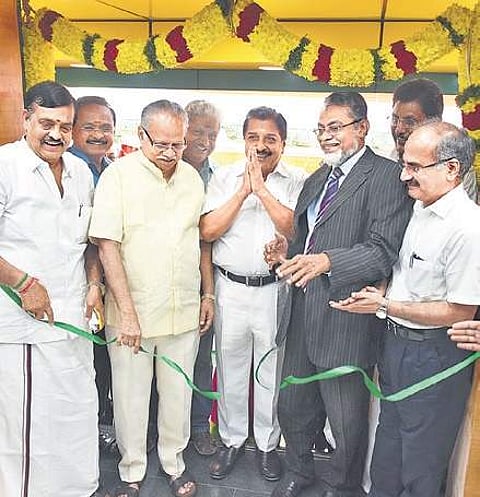 Actor Sivakumar and retired High Court judge Ibrahim Kalifulla inaugurated the branch on Saturday Ashwin Prasath