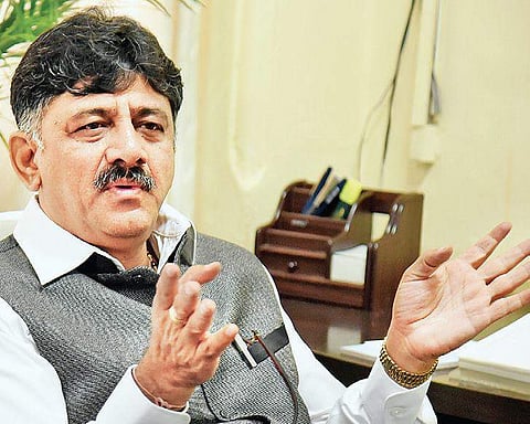 Karnataka Medical Education Minister DK Shivakumar (Express photo | Nagaraja Gadekal