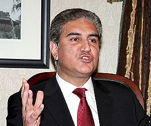 Pakistan Foreign Minister Shah Mahmood Qureshi. (File photo: ENS)