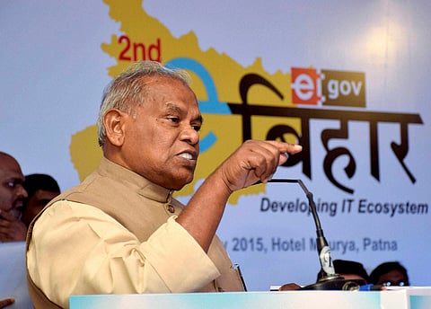 A file photo of Former Chief Minister Jitan Ram Manjhi. (File)