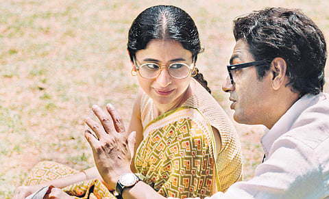 Rasika Dugal and Nawazuddin Siddiqui in Manto