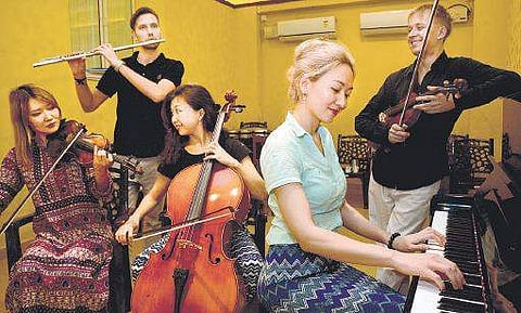 The global musicians who crafted the video ‘A tribute to Balabhaskar’ Vincent Pulickal
