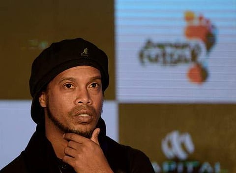 Former Brazilian professional footballer Ronaldinho. | (File | AFP)