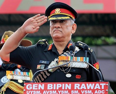 Army Chief Gen Bipin Rawat (File | PTI)