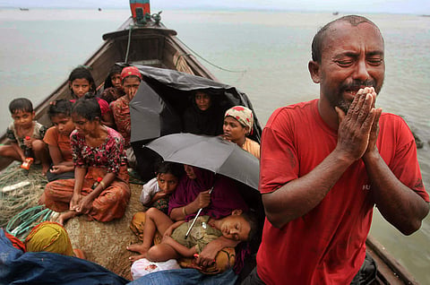 File photo of Rohingyas.