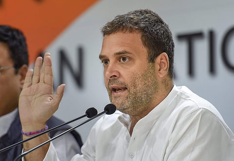 Congress chief Rahul Gandhi (File |PTI)