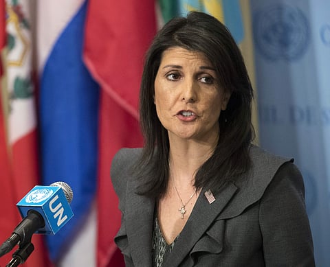 US Envoy Nikki Haley (File | AP)