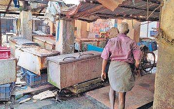 The dilapidated Pachalam market (Photo: EPS/ A Sanesh)