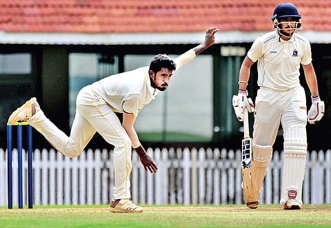 M Mohammed accounted for four wickets on Thursday I D SAMPATHKUMAR