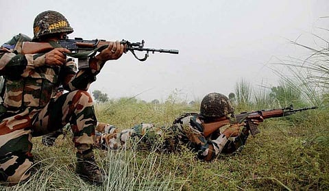 Indian Army soldiers photo used for representational purposes only. (PTI)