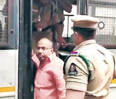 Bhanukiran at Nampally Court in Hyderabad on Tuesday | Express
