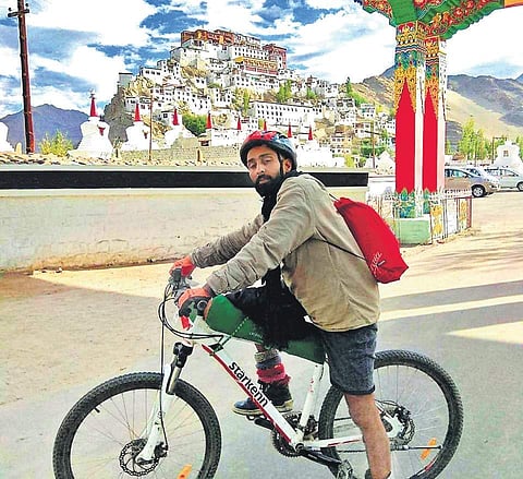 Babu Ahmed Sager, a Kozhikode-based doctor, who has been selected to participate in the polar expedition organised by a Swedish company Fjällräven. He will be leaving for the expedition on April 7 | Express