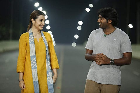 Trisha and Vijay Sethupathi in '96'.