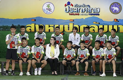 Thailand cave boys. (Photo | AP)
